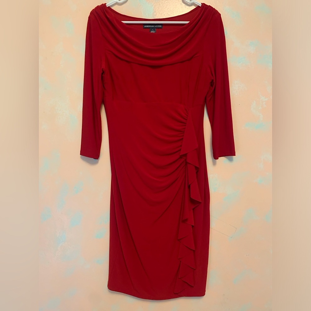 American Living Red Dress